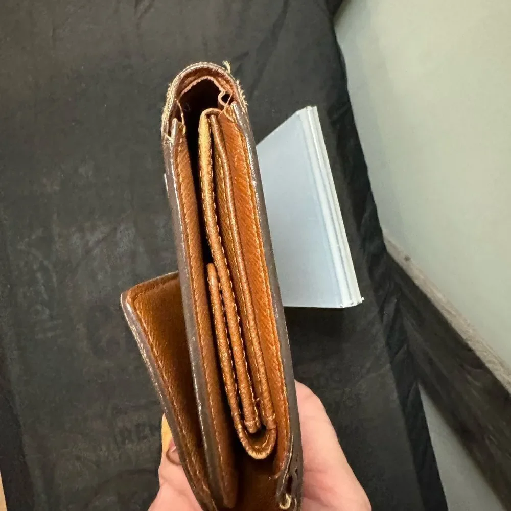 Louis Vuitton Monogram Porte Tresor Etui Papier Wallet M61202 SKS4142
